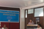 ESP Team Leader Mr. Phanindra Adhikari giving his remarks on closing session of the workshop. 